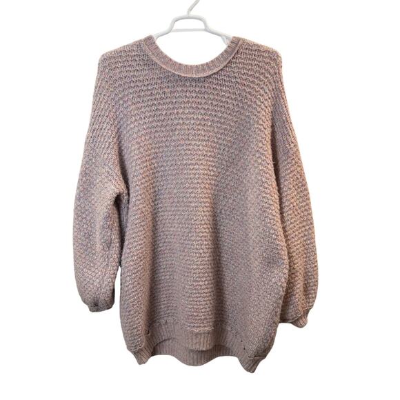 Free People Women’s Pastel Knit Tunic Sweater - Picture 1 of 6